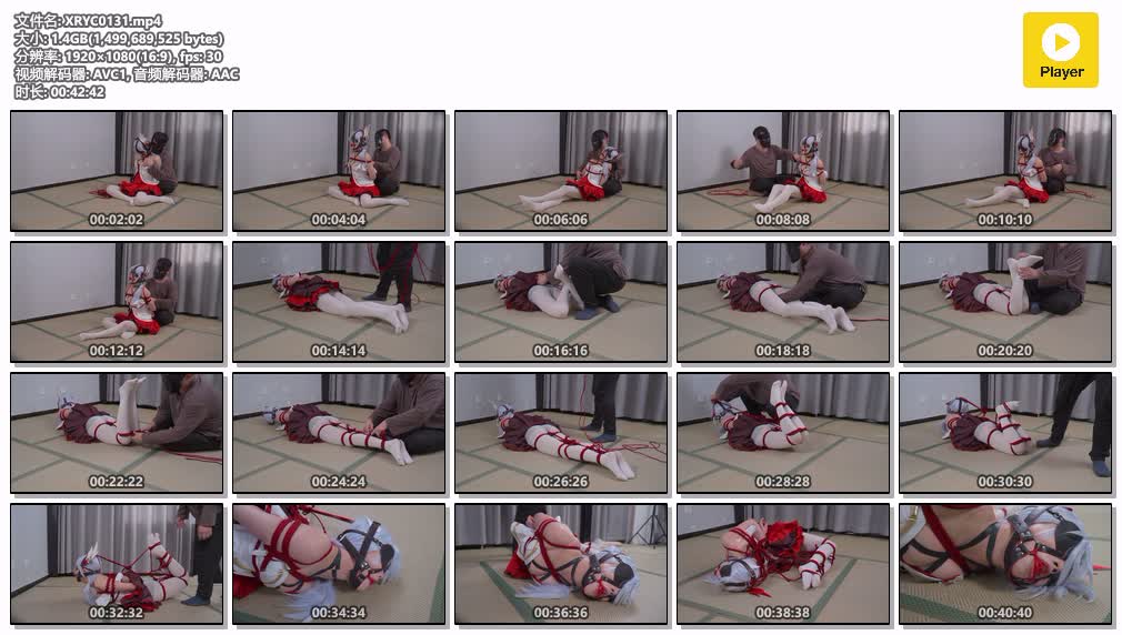 XRYC0131【象人工作室】小0的德丽莎cos 马具口塞才能完成的头脚连接驷马.jpg