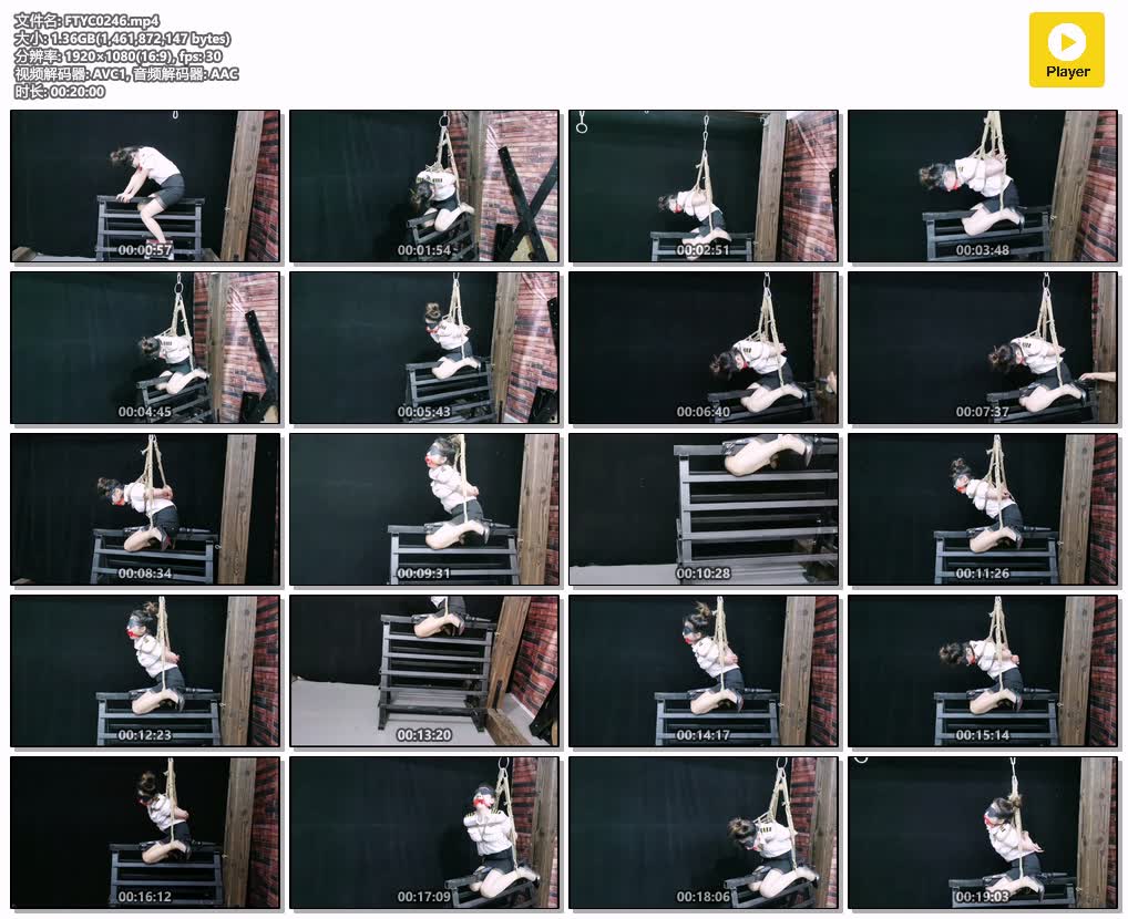 FTYC0246【HD飞天原创】雅思看到铁马就好奇地坐了上去 刚坐上去就被吊了起来.jpg