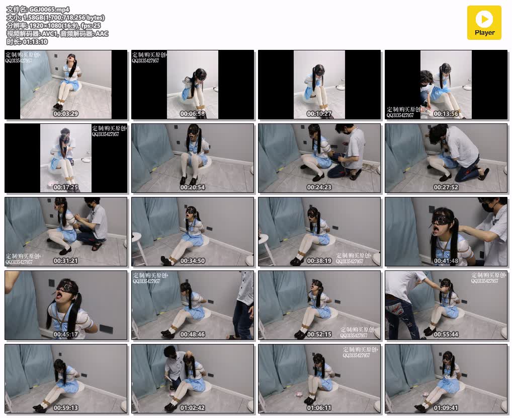 GGJ0065【咕咕精】极虐1 三向鼻钩扩口器重度颜面破坏 鼻孔注射牛奶 口中挤柠檬汁.jpg