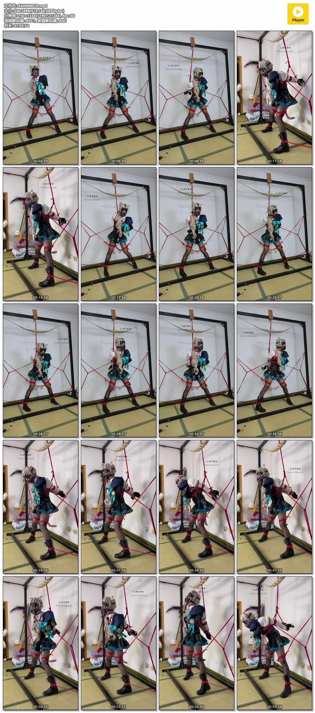 KANM0018【坎喵伪娘】原神cos 琳妮特强制分腿 后手直臂吊缚强制罚站 长时放置强高 脱缚失败.jpg