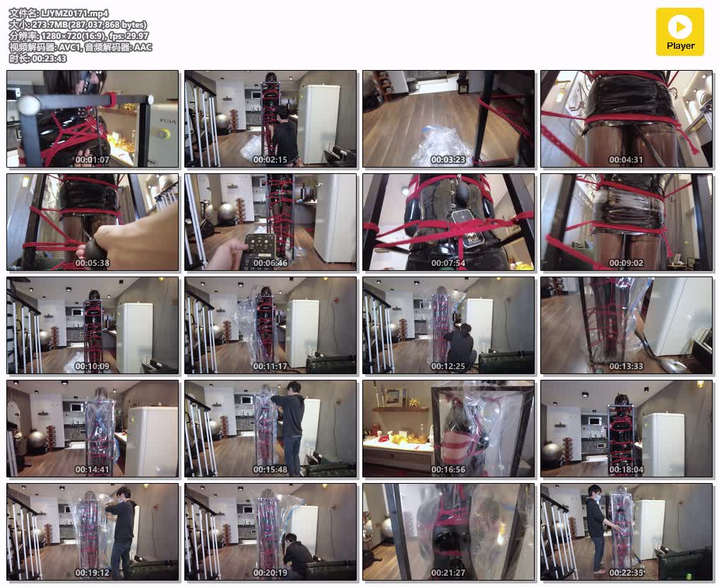 LJYMZ0171【鹿角与猫爪】铁架绳网绝对禁锢真空塑封 乳胶旗袍充气口塞充气刚塞电击器.jpg